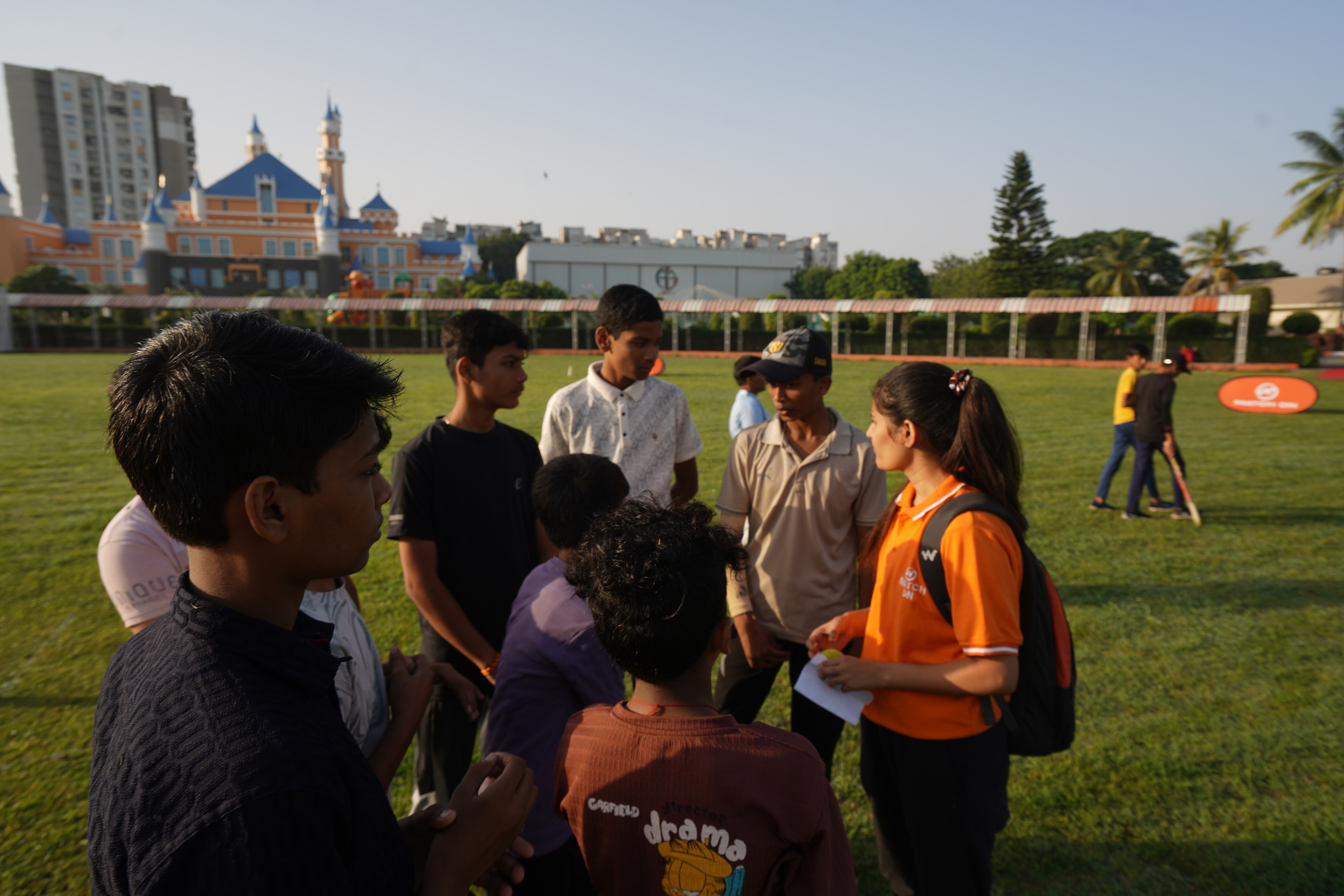 MatchOn 2.0 kids cricket action in Indore